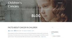 Desktop Screenshot of childrenscancerassociation.org